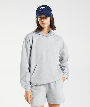 Dámské Mikiny S Kapucí Gymshark Rest Day Sweats Světle Šedé | CZ 3565HAP
